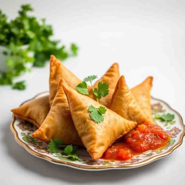 Crispy Samosas - Snack Recipe
